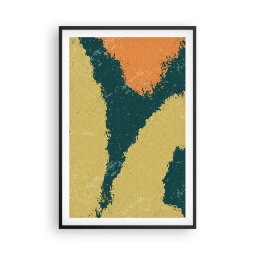 Poster în ramă neagră - Abstracție - în slow motion - 61x91 cm