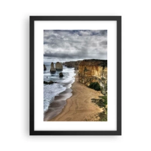 Poster în ramă neagră - Frumusețe brută - 30x40 cm