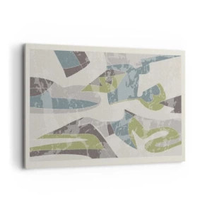 Tablou pe pânză - Compoziție din spatele geamului - 120x80 cm