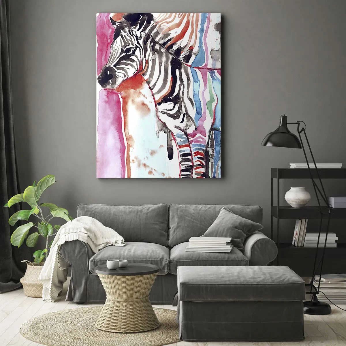 Tablou pe pânză - O glumă inocentă a naturii - 55x100 cm