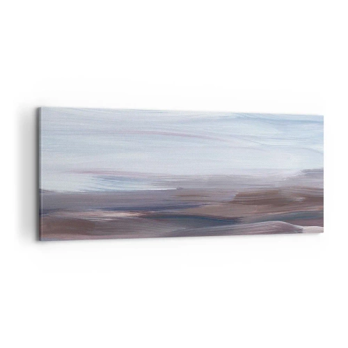 Tablou pe pânză - Elemente: apă - 100x40 cm