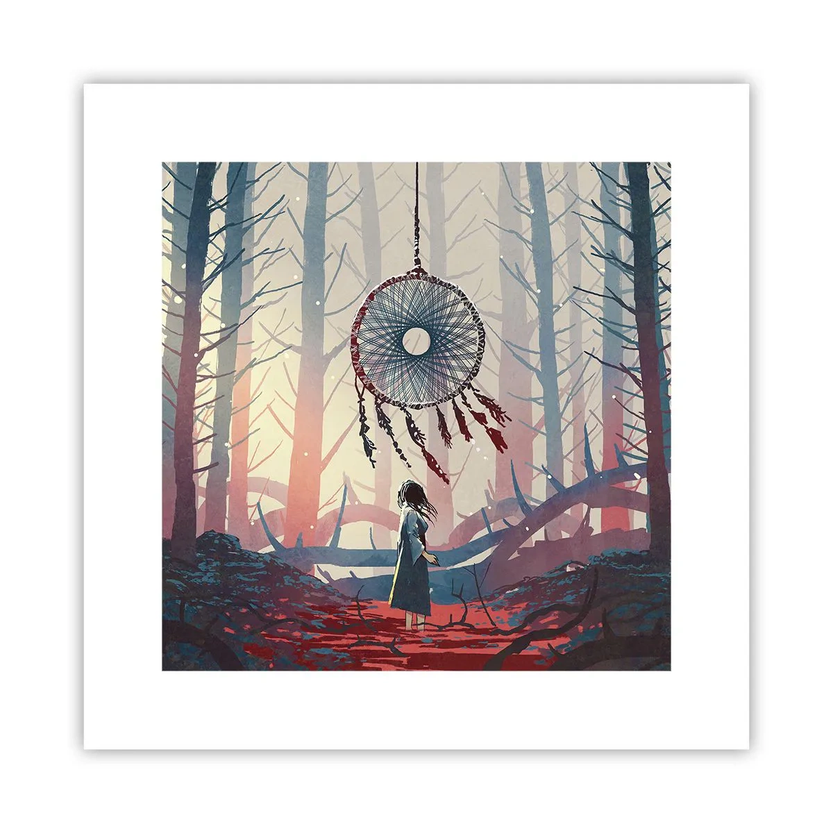 Poster - Ritualul secret al fericirii - 30x30 cm