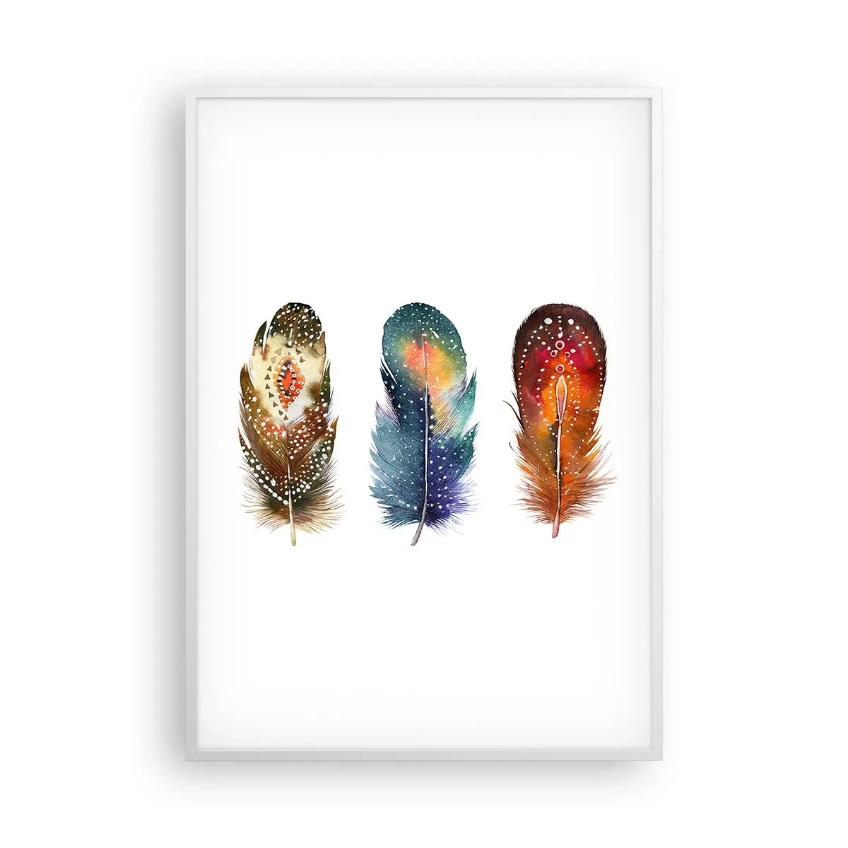 Poster în ramă albă - Ritualuri, rituri, mistere - 70x100 cm