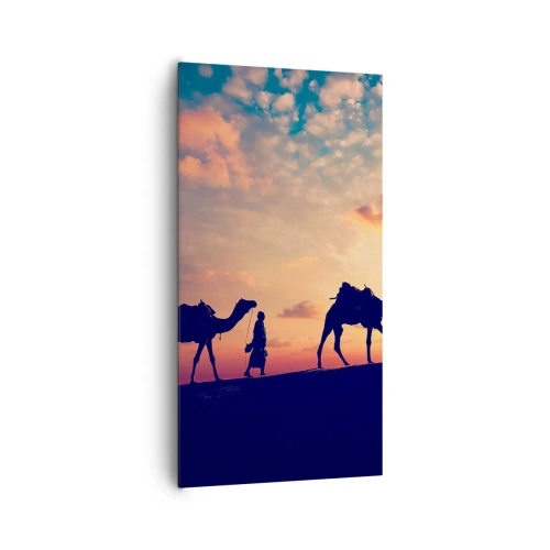 Tablou pe pânză - Spiritul misterios al Orientului - 65x120 cm