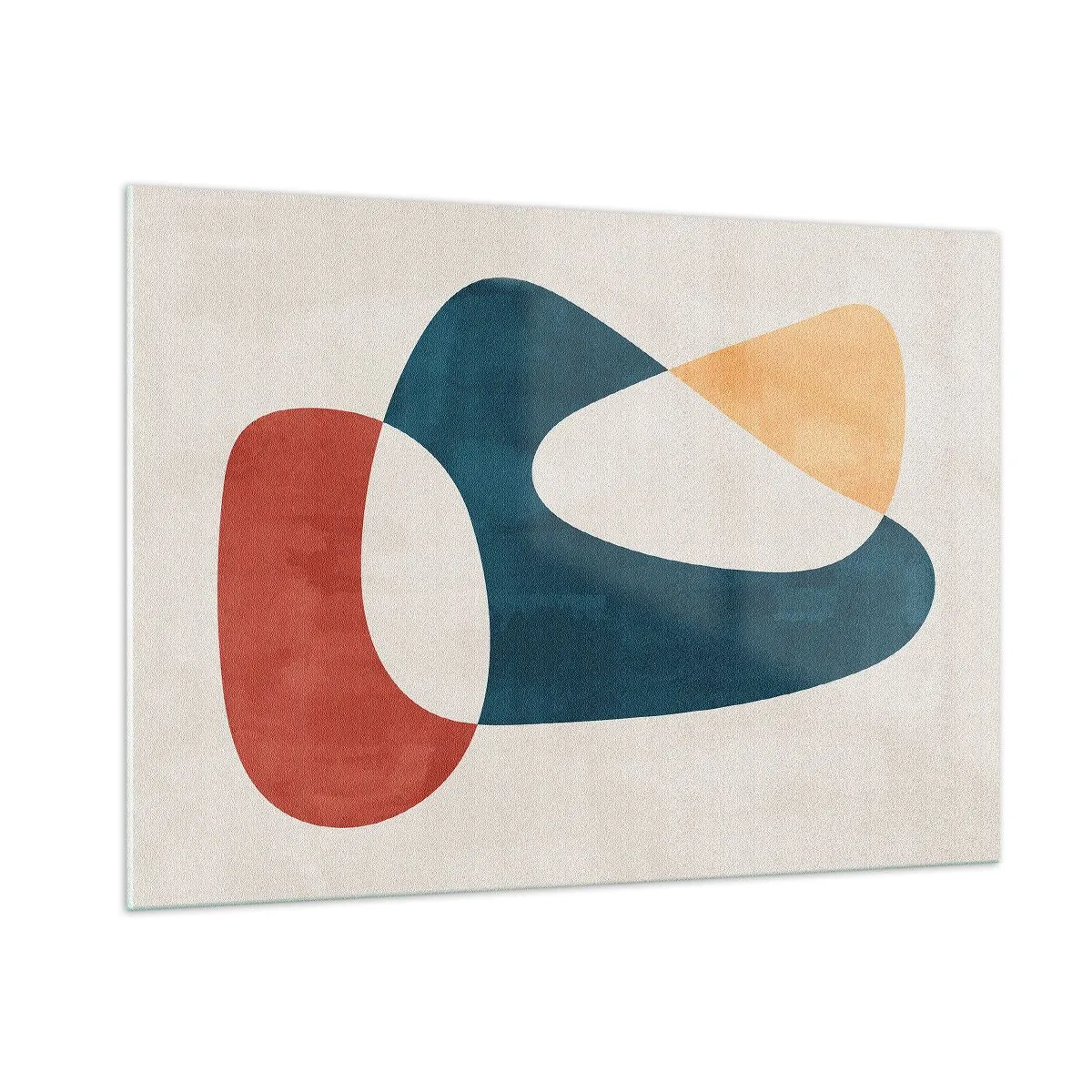 Tablou pe sticlă - Influențe și metamorfoze - 100x70 cm