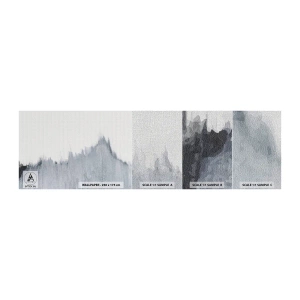 Mostră tapet Premium Canvas - Înregistrare secretă - Minimalism, Bucată, Estompa - 100x30 cm