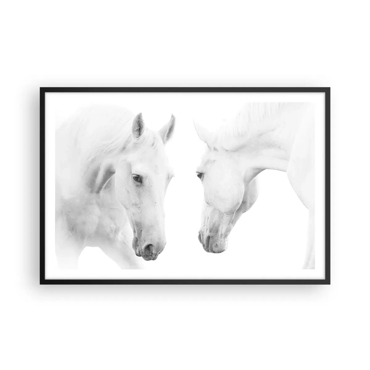 Poster în ramă neagră - Este aceasta o prietenie...? - 91x61 cm