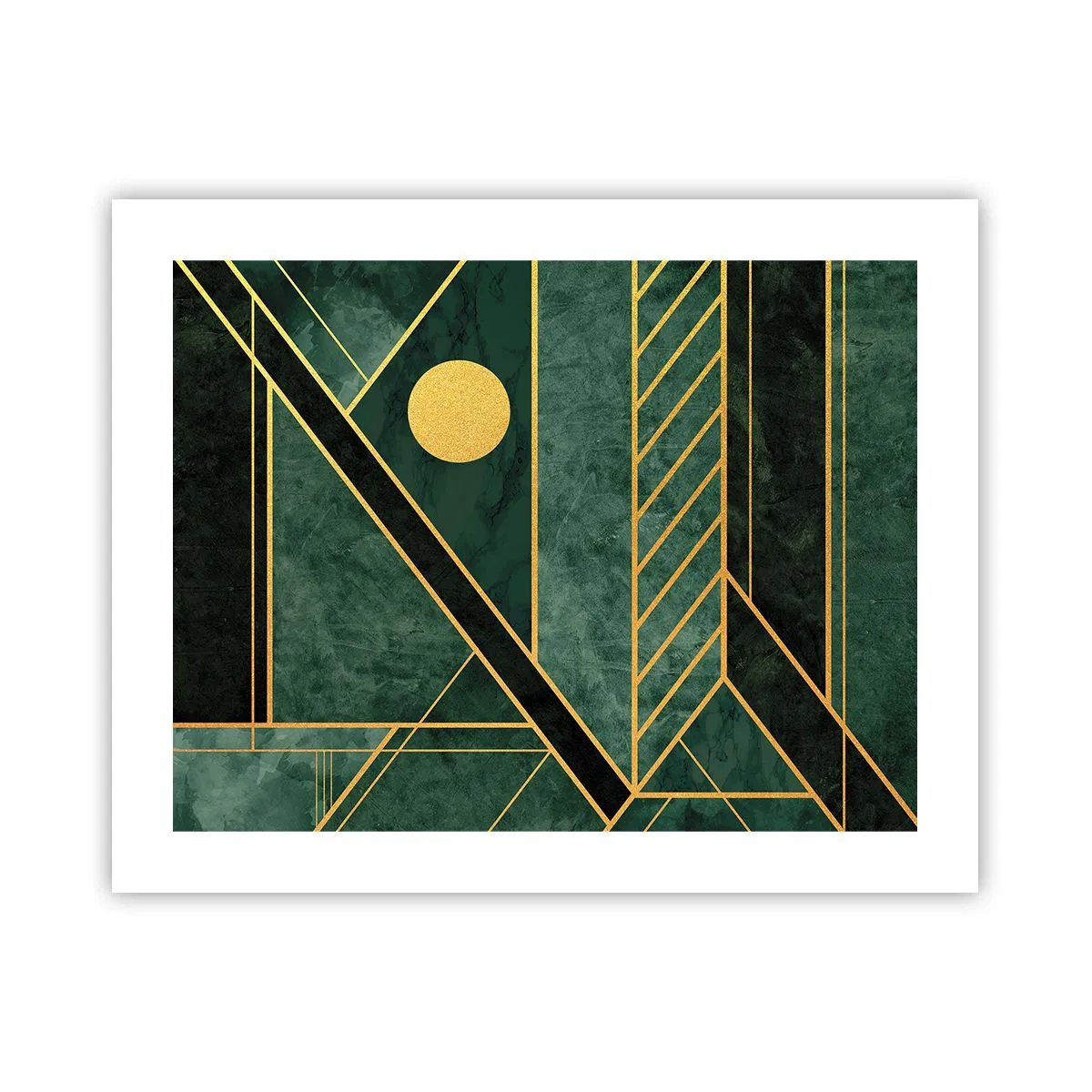 Poster - Dinamica aurului și a azurului - 50x40 cm