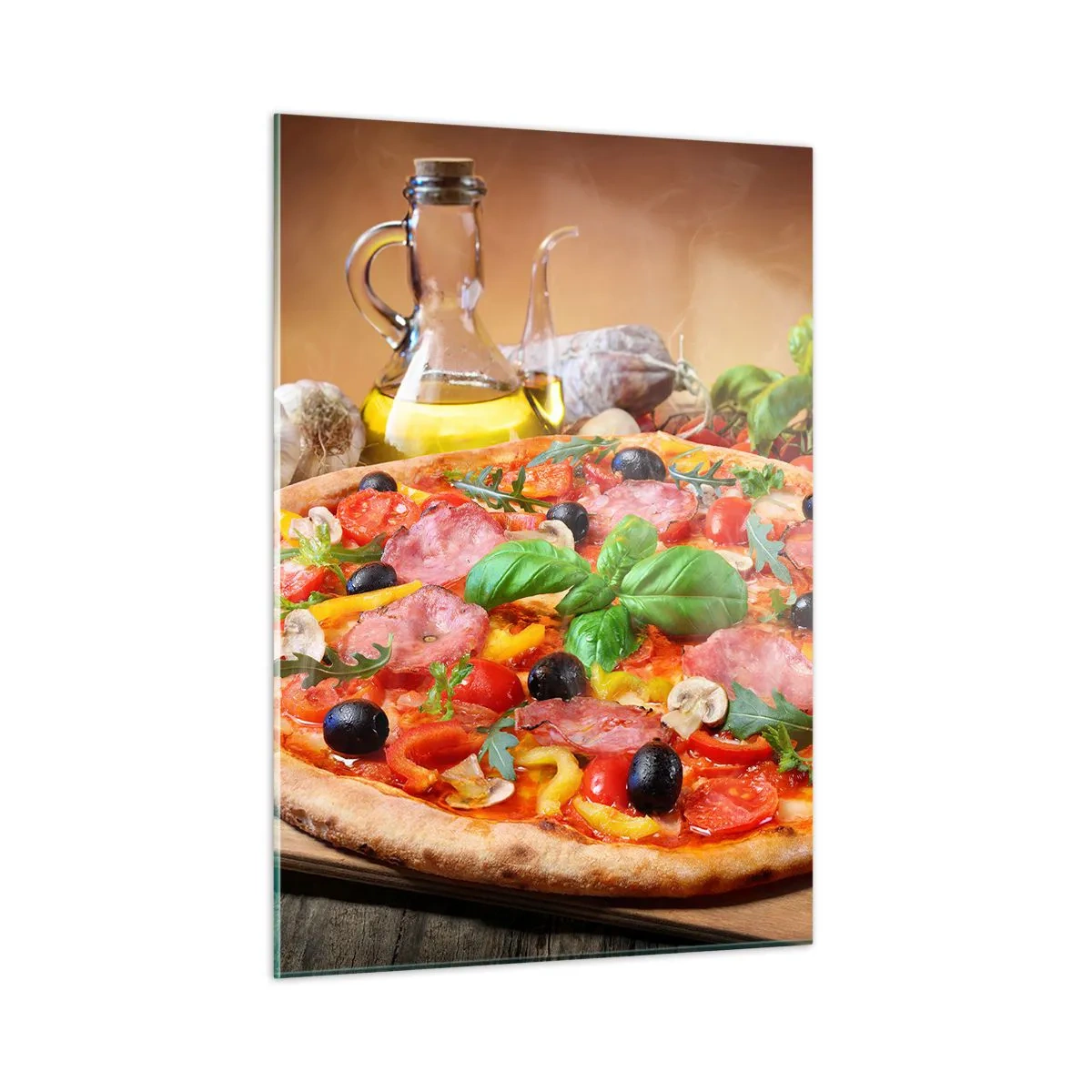 Tablou pe sticlă - Cu o adevărată aromă italiană - 50x70 cm