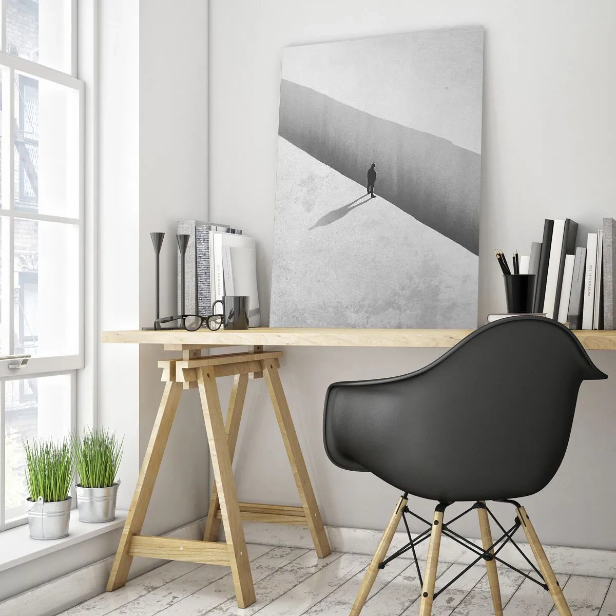 Tablou pe sticlă - Obiectiv clar - 50x70 cm