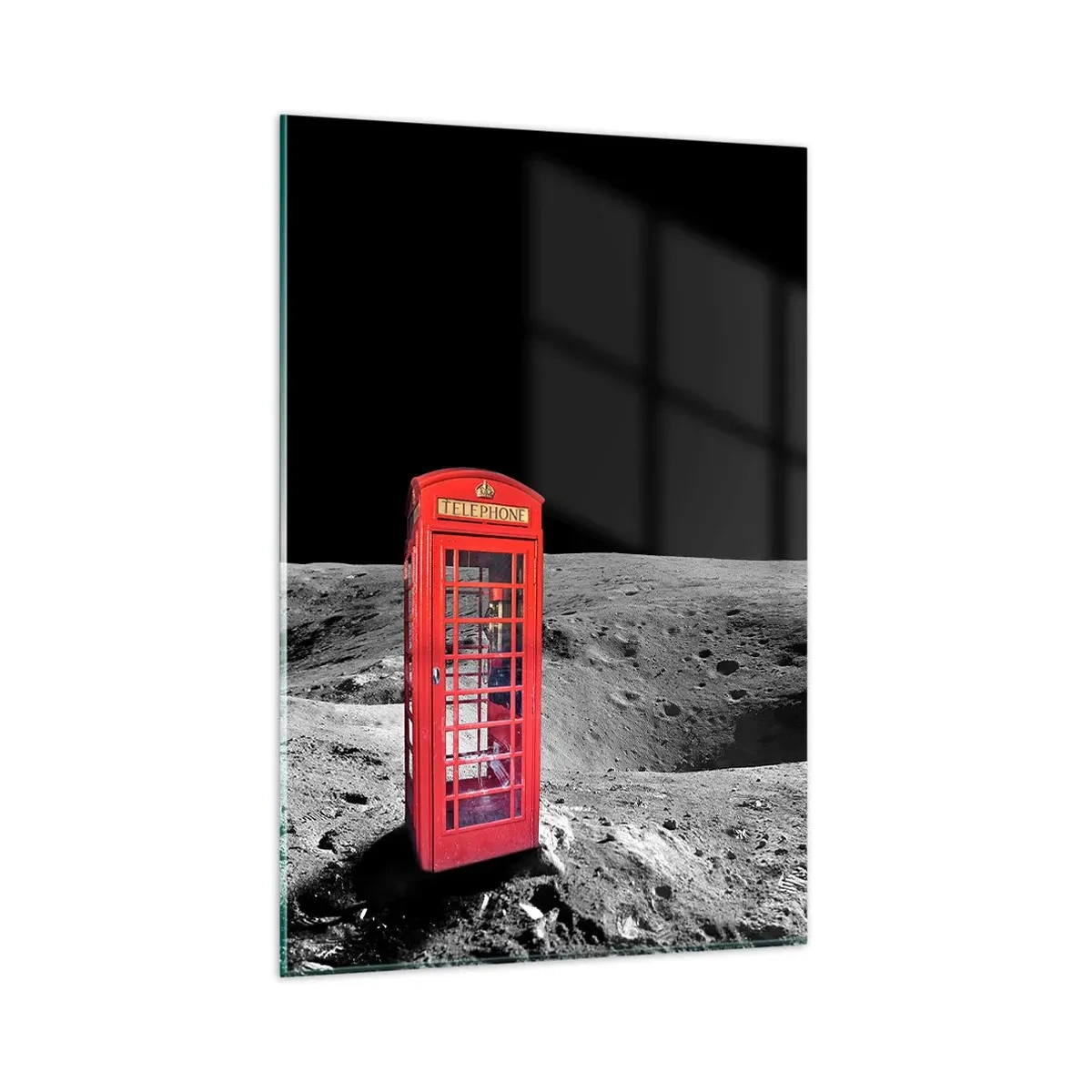 Tablou pe sticlă - Glumă cosmică - 80x120 cm