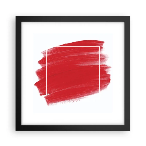 Poster în ramă neagră - În afara cadrului - 30x30 cm