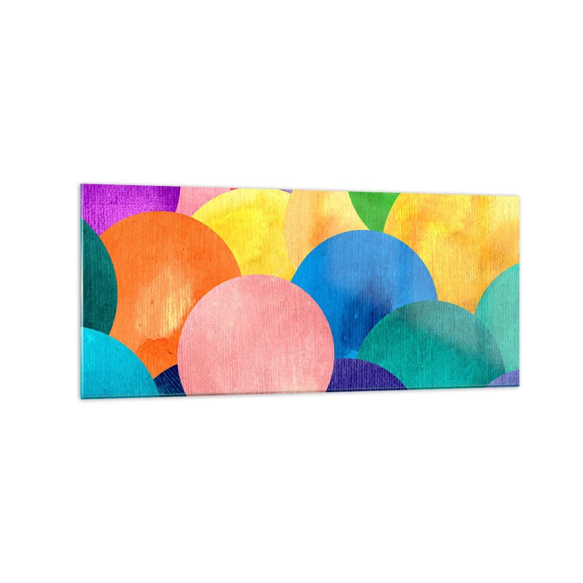 Tablou pe sticlă - Plenitudinea originară a vieții - 120x50 cm