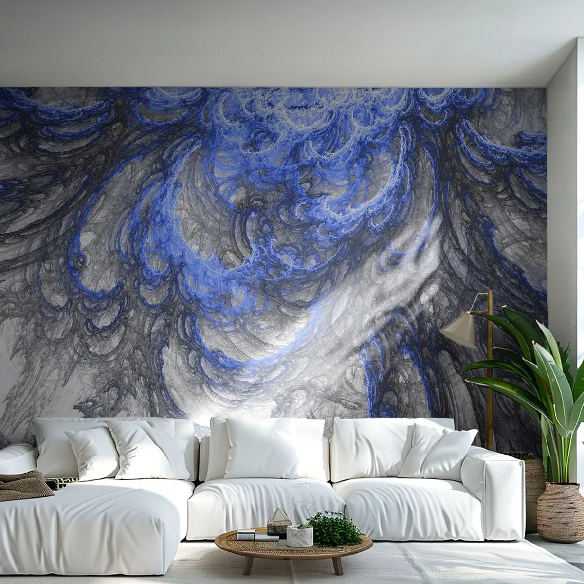 Tapet Premium Sand - Nașterea unui val - Abstracția, Bucată, Model modern - 100x70 cm