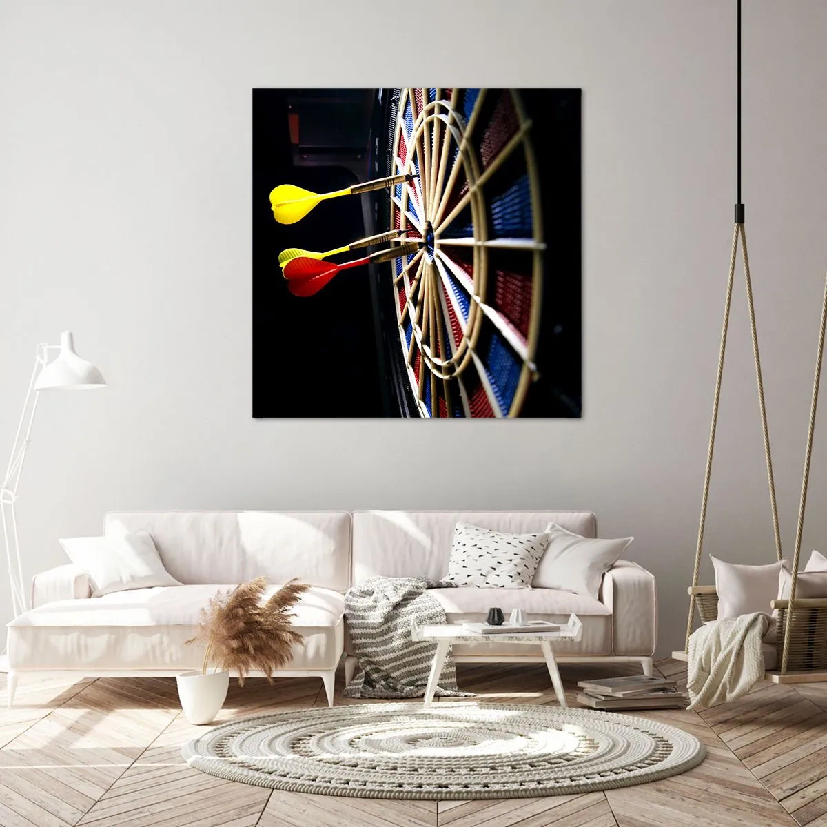 Tablou pe pânză - Direct la subiect - 70x70 cm