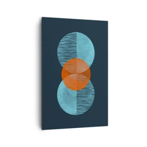 Tablou pe pânză - Compoziție simetrică - 80x120 cm