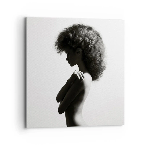 Tablou pe pânză - Ca o floare pe o tulpină subțire - 70x70 cm