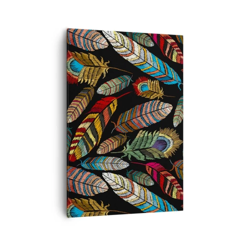 Tablou pe pânză - Carnavalul păsărilor - 70x100 cm