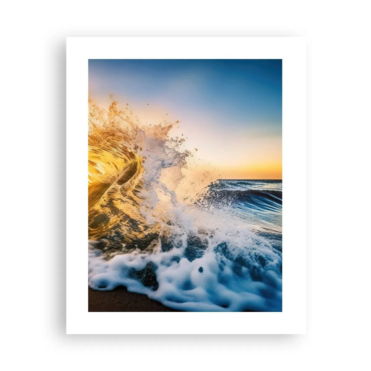 Poster - Joc în nisip - 40x50 cm