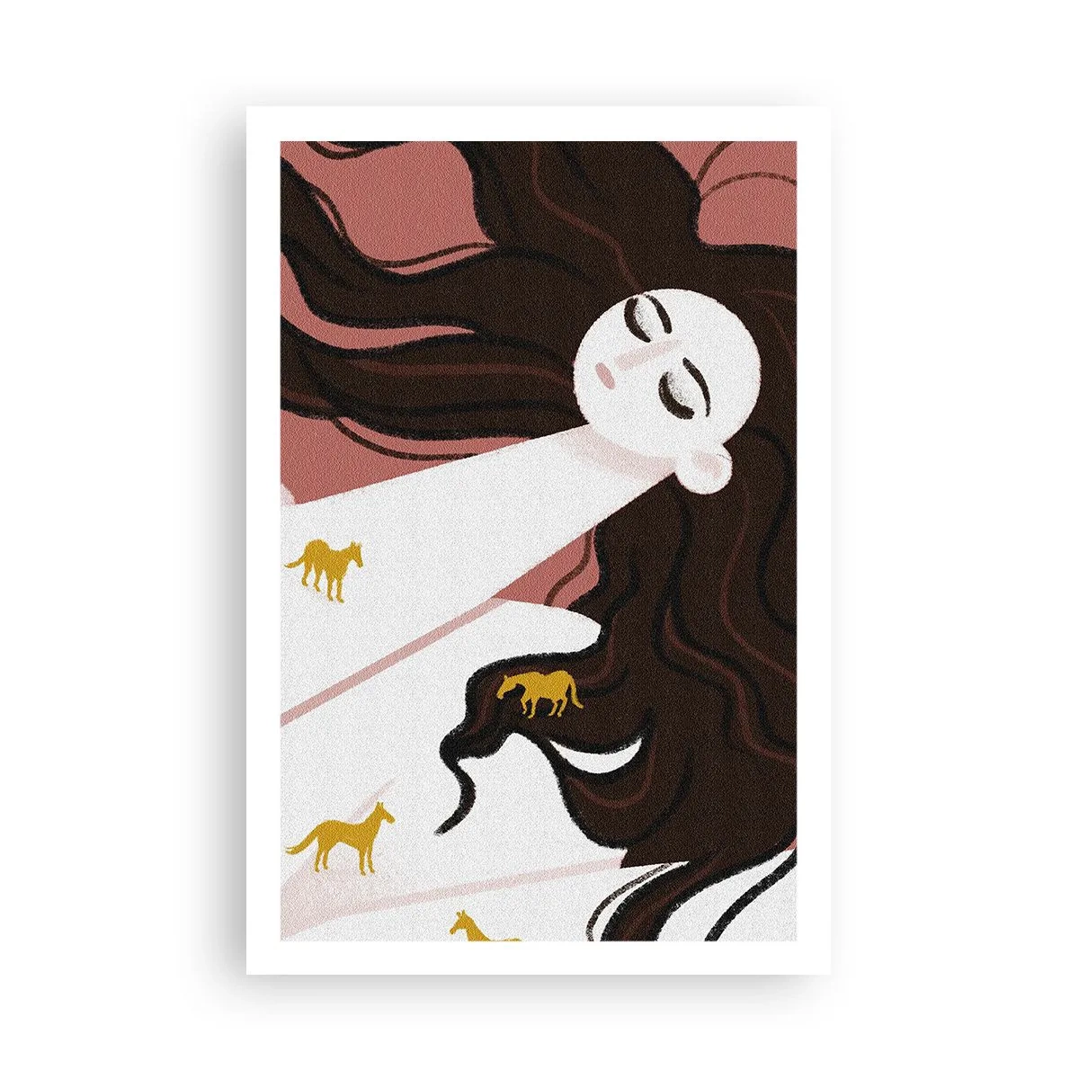 Poster - Visul despre calul de aur - 61x91 cm