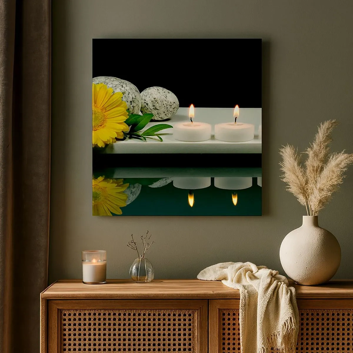 Tablou pe pânză - Calmarea simțurilor - 30x30 cm