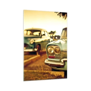 Tablou pe sticlă - Vom aștepta și vom vedea - 70x100 cm