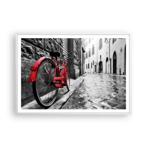 Poster în ramă albă - Adevărata frumusețe nu îmbătrânește - 100x70 cm
