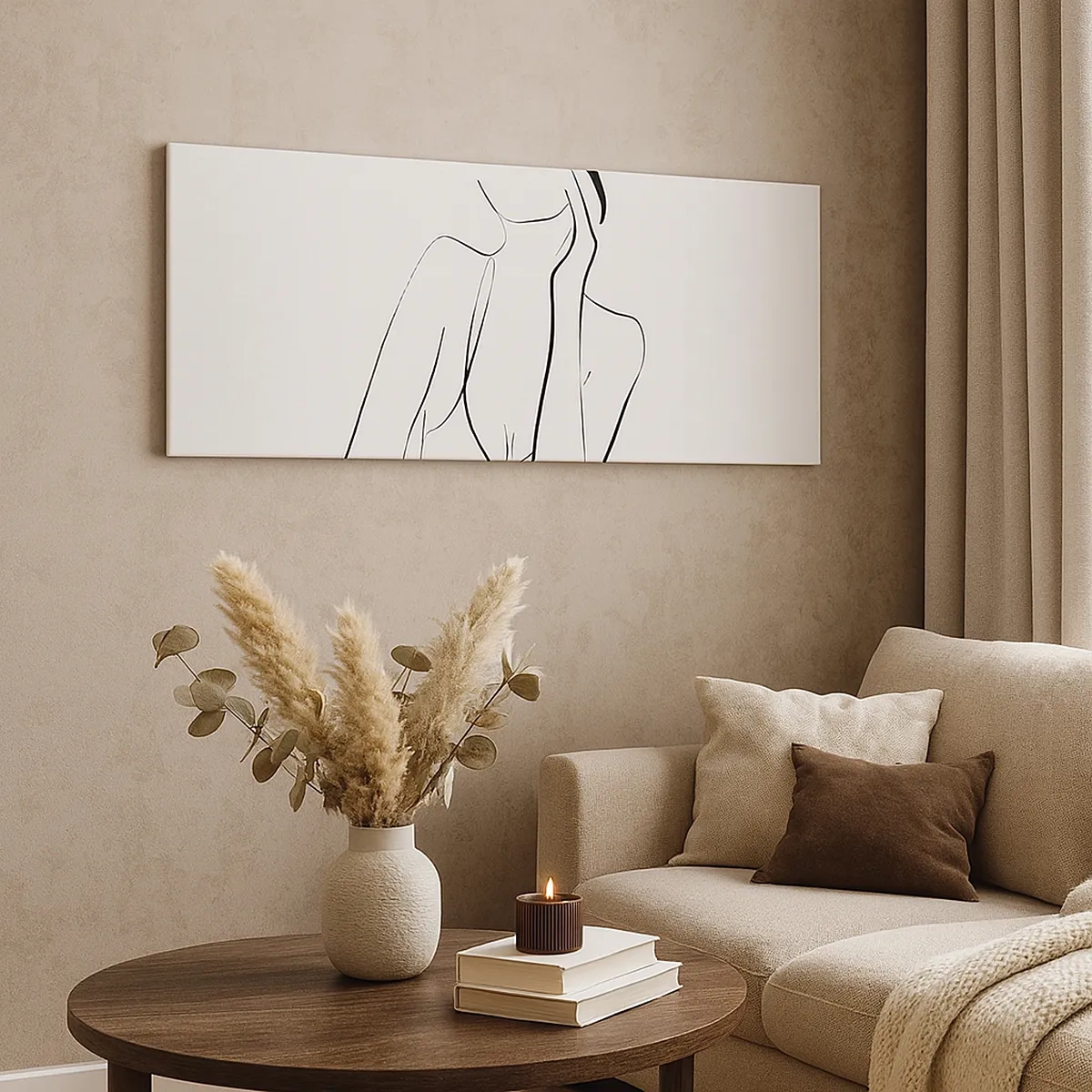 Tablou pe pânză - Pe valul unui vis - 30x30 cm