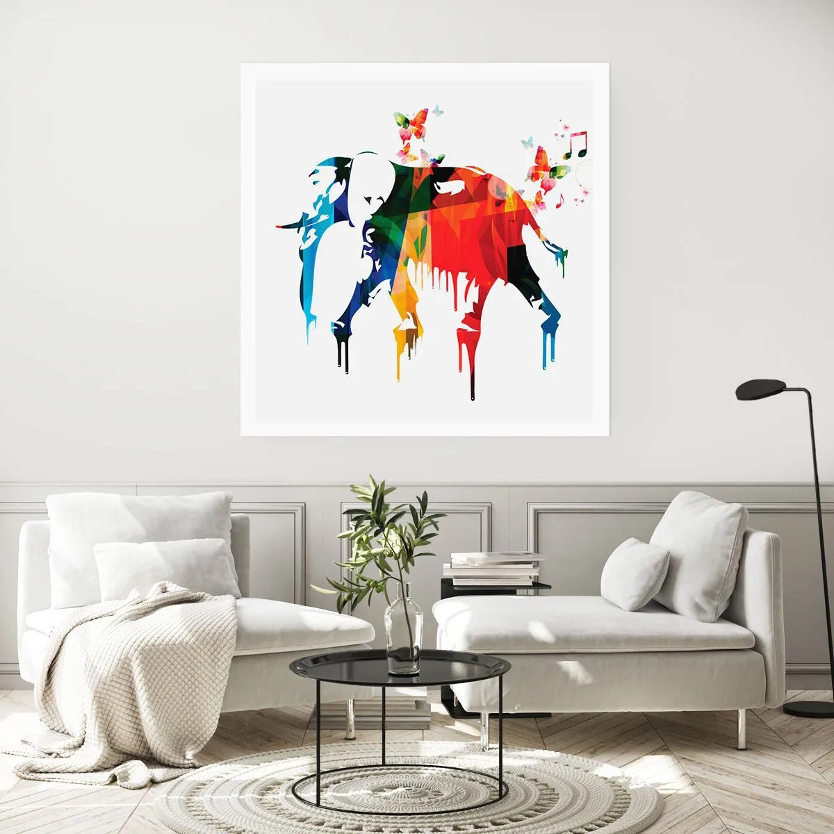 Poster - Toată lumea poate dansa - 40x40 cm