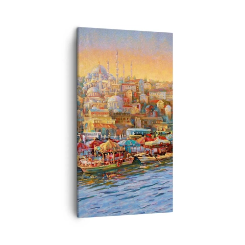 Tablou pe pânză - O poveste din Istanbul - 45x80 cm