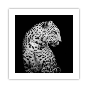 Poster - Profilul drept perfect! - 40x40 cm