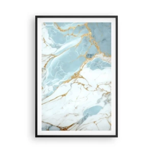 Poster în ramă neagră - Bogăția pietrei - 61x91 cm