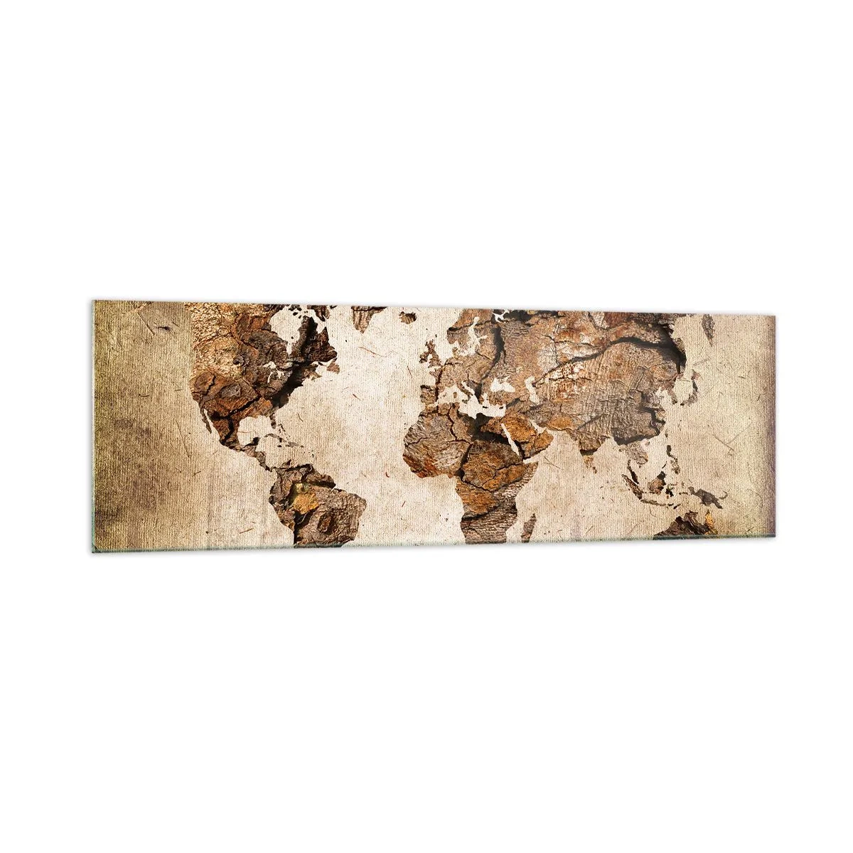 Tablou pe sticlă - Descoperirea lumii - 160x50 cm