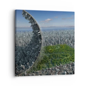 Tablou pe pânză - Natura este eternă - 30x30 cm