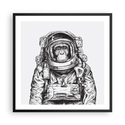 Poster în ramă neagră - Evoluție alternativă - 60x60 cm