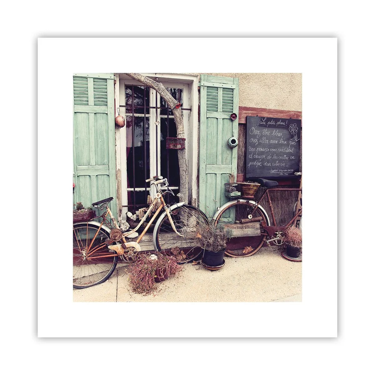 Poster - Trăiască provincia! - 30x30 cm