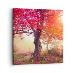 Tablou pe pânză - O frenezie de înflorire - 40x40 cm