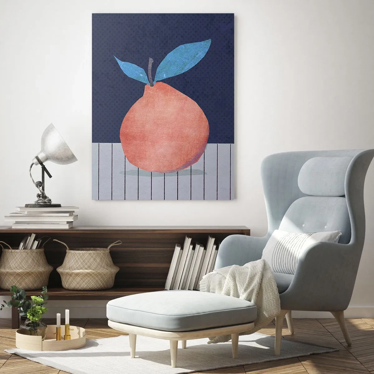 Tablou pe sticlă - Convexitate și plan - 70x100 cm