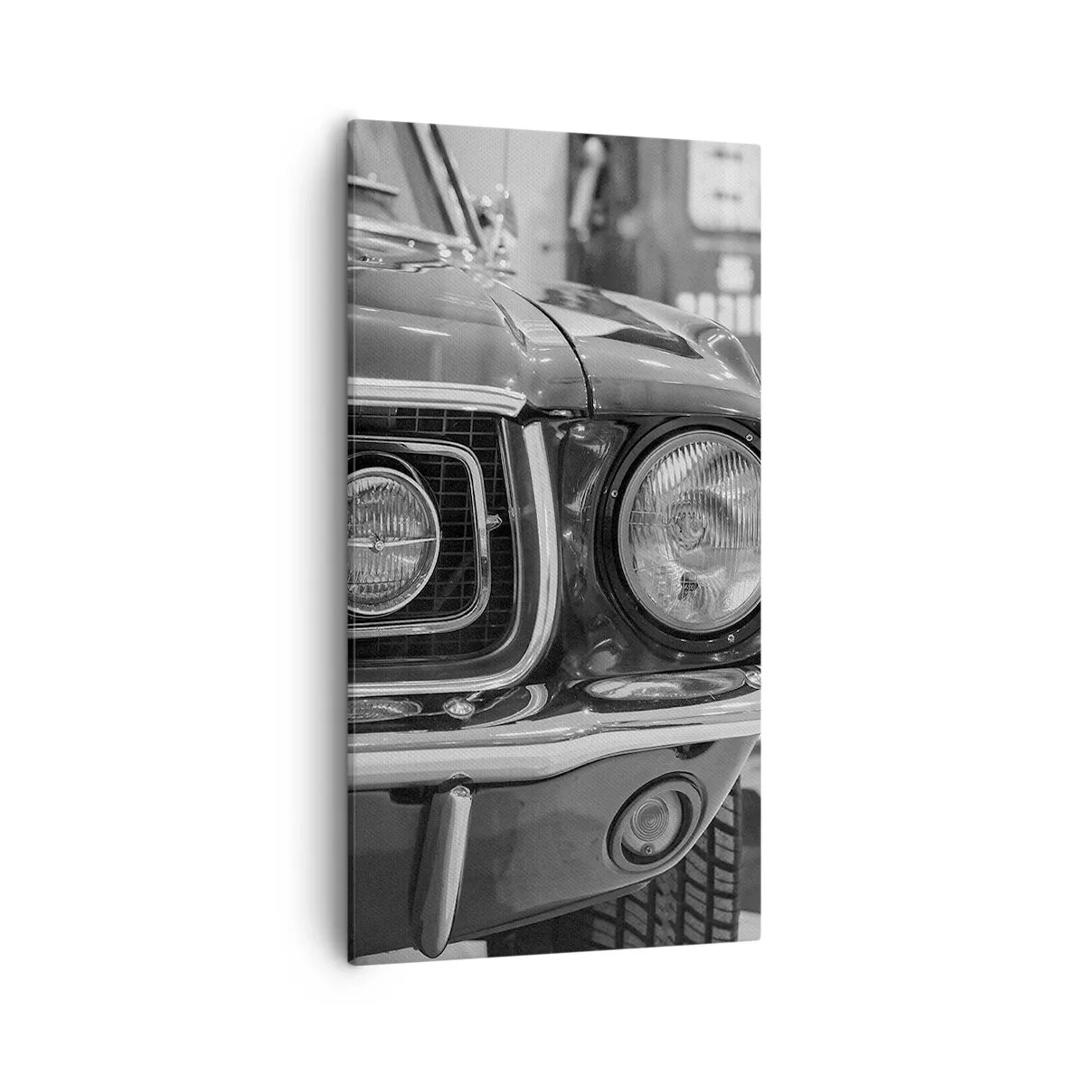 Tablou pe pânză - Condus dur - 55x100 cm