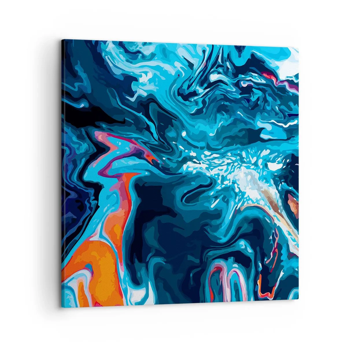 Tablou pe pânză - Călătorie spre centrul cerului - 50x50 cm