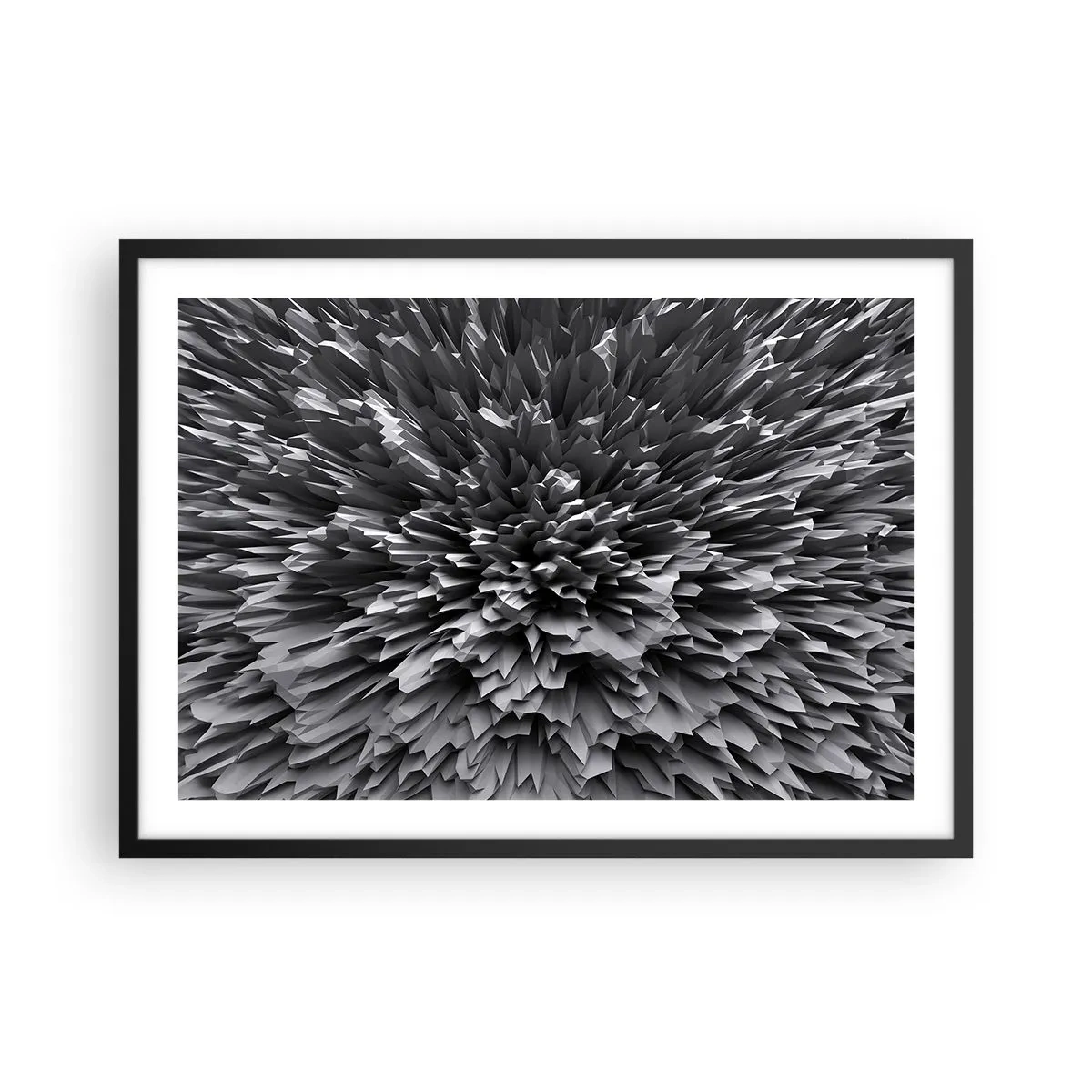 Poster în ramă neagră - Mai ascuțit nu se poate - 70x50 cm