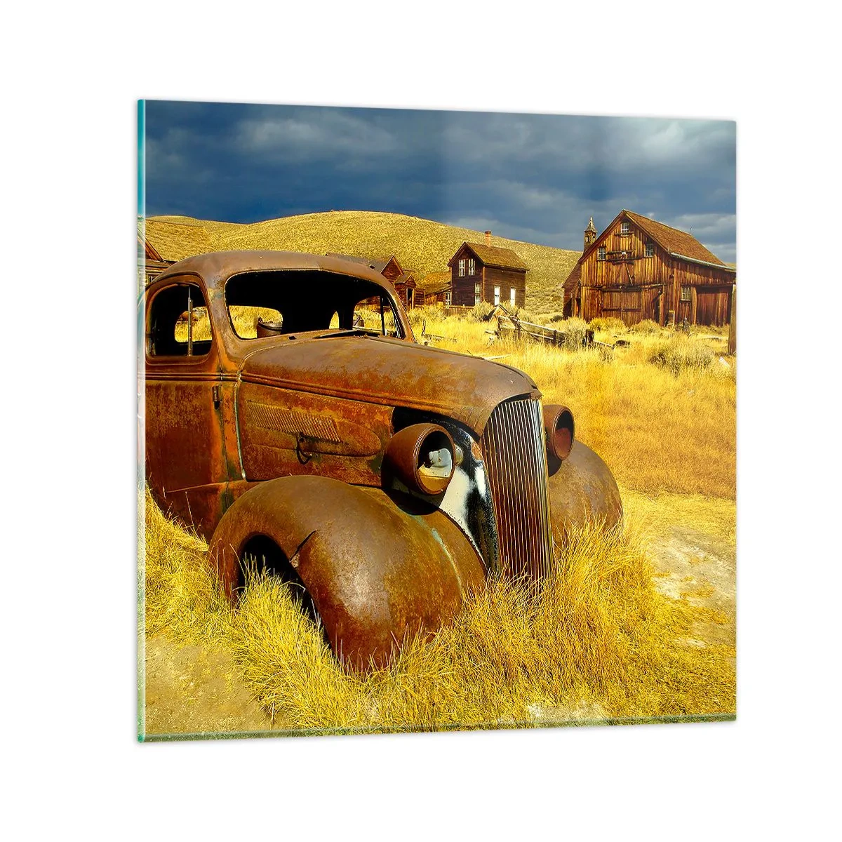 Tablou pe sticlă - O odihnă binemeritată - 50x50 cm
