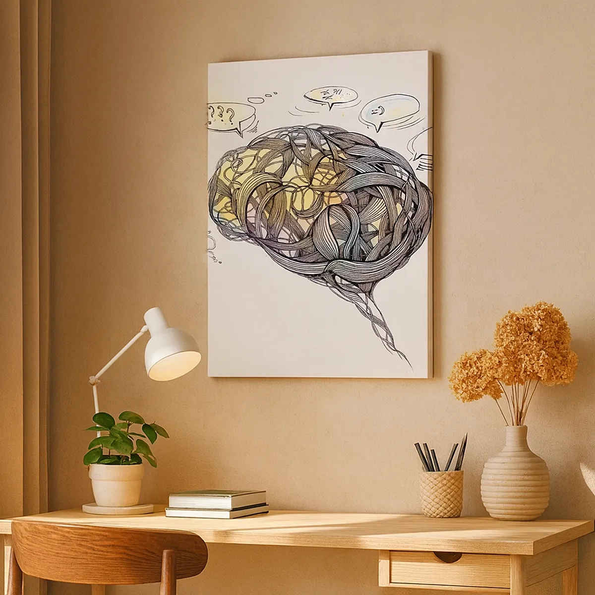 Tablou pe pânză - Omul - marea enigmă - 50x70 cm