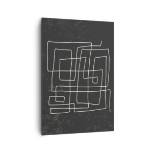 Tablou pe pânză - Nu atât de simplu - 70x100 cm