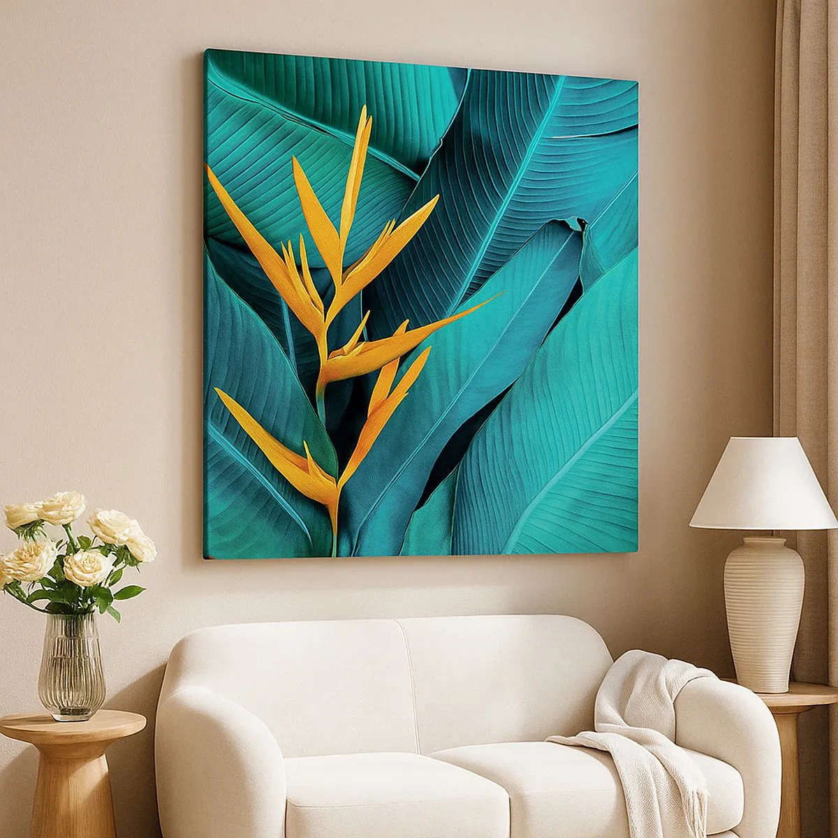 Tablou pe pânză - Floarea Edenului - 30x30 cm