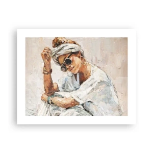 Poster - Portret în plin soare - 50x40 cm