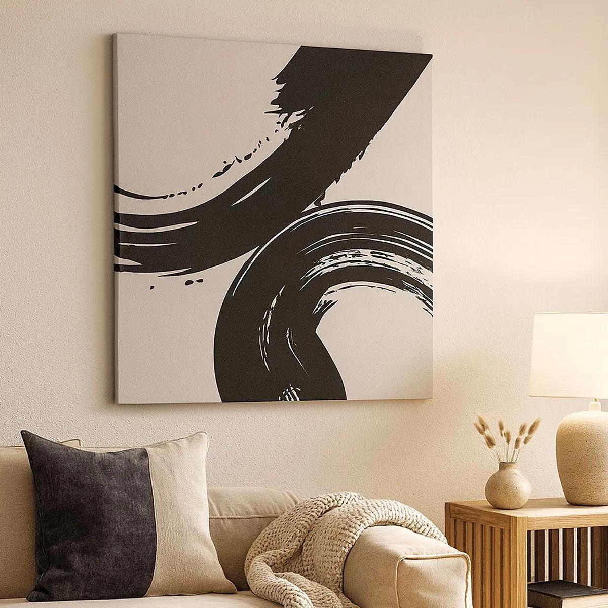 Tablou pe pânză - Tare și circular - 30x30 cm