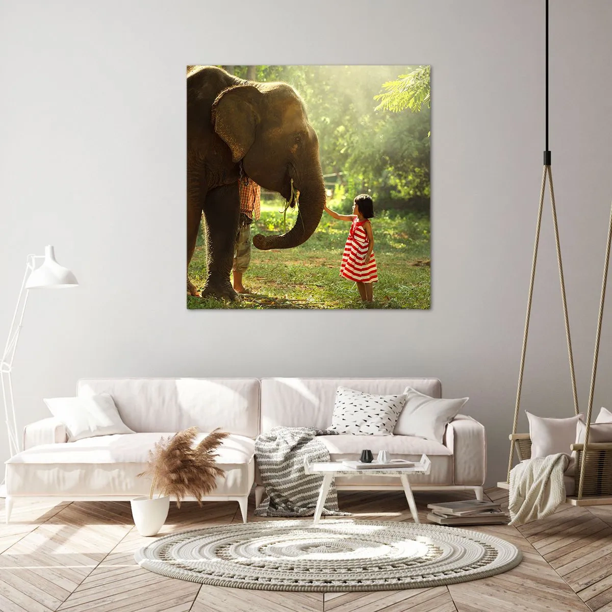 Tablou pe pânză - Puterea prieteniei - 50x50 cm