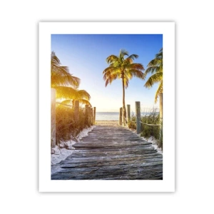 Poster - Direct în paradis - 40x50 cm