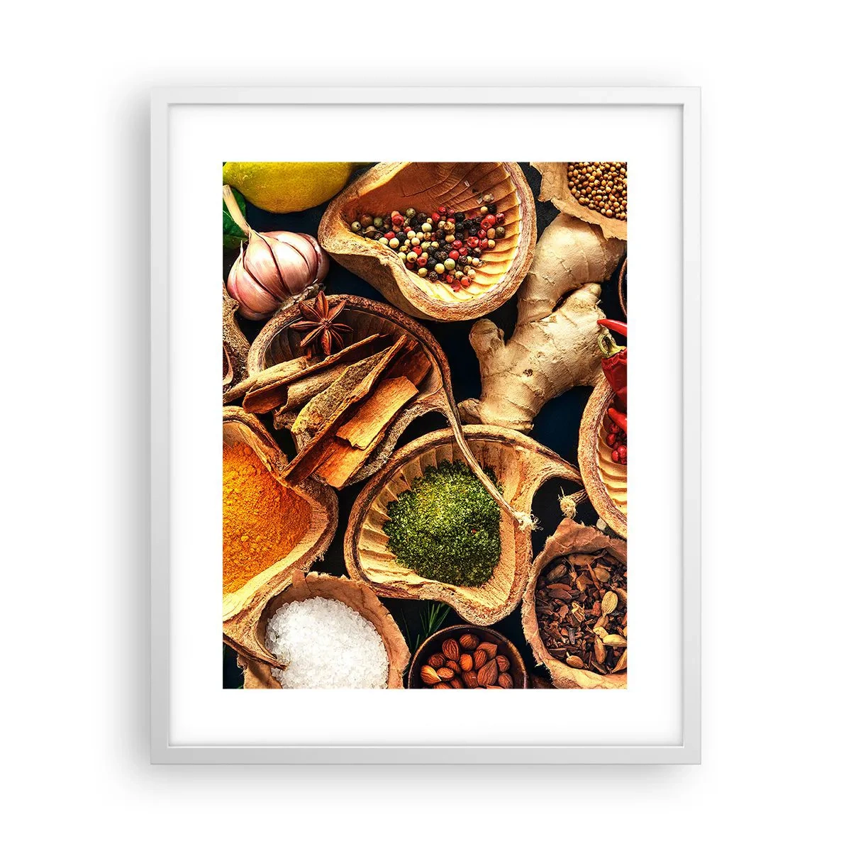 Poster în ramă albă - Ia ce vrei - 40x50 cm